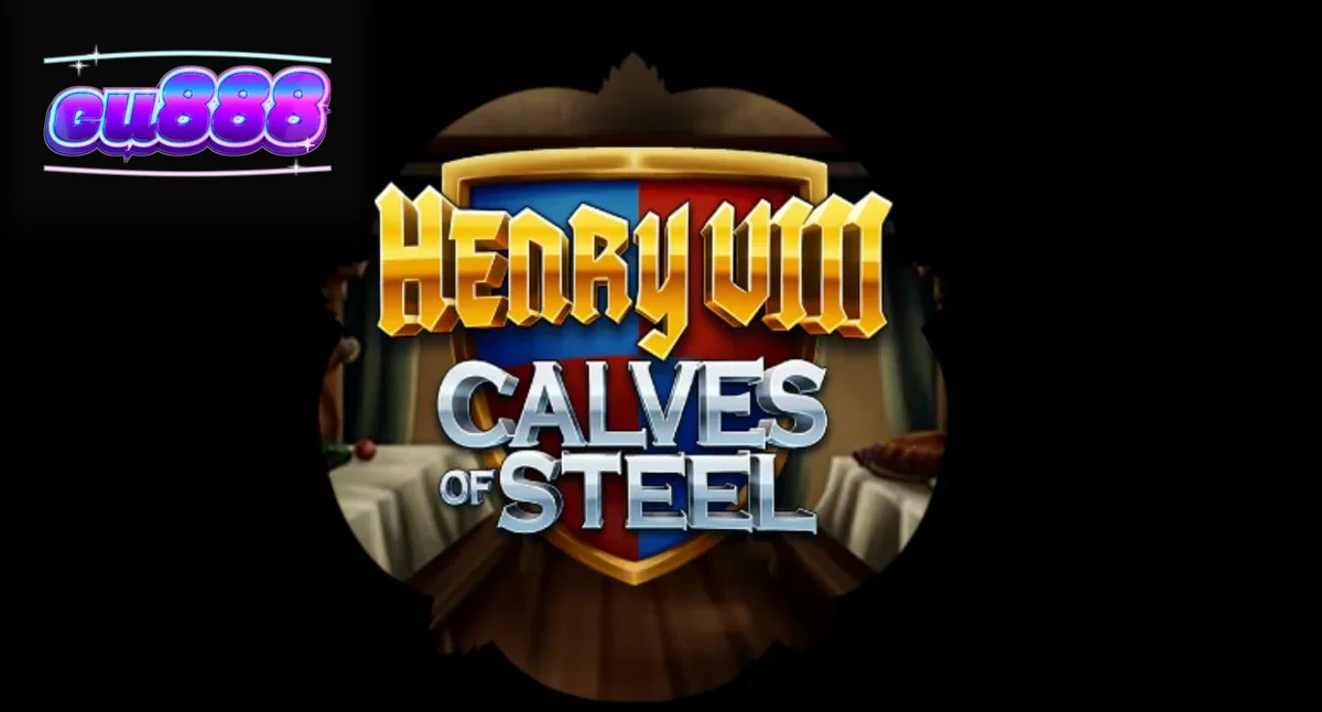 Tampilan visual slot Henry 8th Calves of Steel dengan tema gym kerajaan